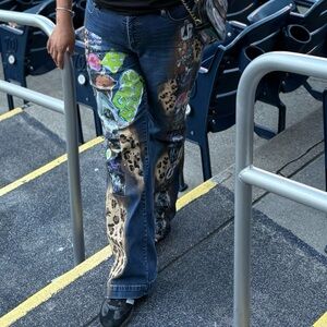 Chris Brown Jeans / SIZE 14 / custom